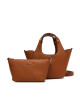 Guess Дамска чанта Calista Mini HWBG73 34750 Кафяв - Mera.bg