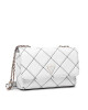 Guess Дамска чанта Cessily Convertible Xbody Flap HWQC76 79210 WHITE MULTI - Mera.bg