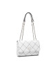 Guess Дамска чанта Cessily Convertible Xbody Flap HWQC76 79210 WHITE MULTI - Mera.bg