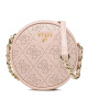 Guess Дамска чанта Crossbody Flap Bag J3GZ10 WFHF0 Розов - Mera.bg