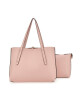 Guess Дамска чанта Eco Brenton (EVG) HWEVG 839023 Розов - Mera.bg