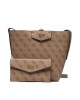 Guess Дамска чанта Eco Brenton HWESB8 39001 LATTE LOGO - Mera.bg