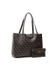 Guess Дамска чанта Eco Brenton Tote HWESG8 39023 Кафяв - Mera.bg