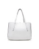 Guess Дамска чанта Eco Brenton Tote HWEVG8 39023 WHI - Mera.bg
