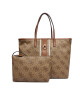 Guess Дамска чанта Erenia HWSO78 38240 Кафяв - Mera.bg