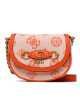 Guess Дамска чанта Izzy (PB) Mini Bags HWPB86 54780 Оранжев - Mera.bg