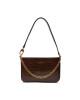 Guess Дамска чанта Katey Croc (CB) Mini Bags HWCB84 94720 BRO - Mera.bg