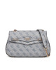 Guess Дамска чанта Katya HWSG96 52210 Син - Mera.bg