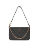 Guess Дамска чанта Noelle II Mini HWBG96 72720 Сив - Mera.bg