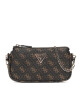 Guess Дамска чанта Noelle (QL) Mini Bags HWQL78 79710 Кафяв - Mera.bg