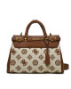 Guess Дамска чанта Sestri Logo (CL) HWCL90 01060 Кафяв - Mera.bg