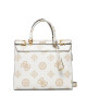 Guess Дамска чанта Sestri Logo (PO) HWPO90 01230 Бял - Mera.bg