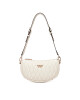 Guess Дамска чанта Valla Mini HWQG81 22720 Екрю - Mera.bg