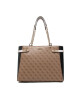 Guess Дамска чанта Zadie Logo Girlfiend Tote HWSG83 96230 LBL - Mera.bg
