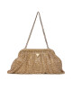 Guess Дамска чанта Zalina Mini HWRP93 50710 Златист - Mera.bg