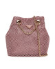 Guess Дамска чанта Zalina Mini HWRP93 50750 Розов - Mera.bg