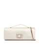 Guess Дамска чанта Zalina Mini HWSG93 50720 Екрю - Mera.bg