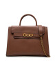 Guess Дамска чанта Zira High Society Satchel HWVA84 84060 COG - Mera.bg