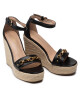 Guess Еспадрили Wendy FL6WEN LEA03 BLACK - Mera.bg