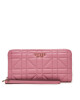 Guess Голям дамски портфейл Assia SWQG84 99460 Розов - Mera.bg