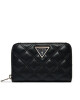 Guess Голям дамски портфейл Giully (QG) Wallets SWQG87 48400 Черен - Mera.bg