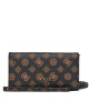 Guess Голям дамски портфейл Laurel (PG) Slg SWPG85 00550 Кафяв - Mera.bg
