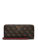 Guess Голям дамски портфейл SWQE85 00146 Кафяв - Mera.bg