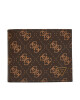 Guess Голям мъжки портфейл SMVELE LEA24 Кафяв - Mera.bg