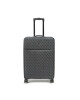 Guess Голям куфар Vezzola Travel TMVZLS P3302 Черно родиево покритие - Mera.bg