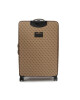 Guess Голям куфар Vezzola Travel TMVZLS P3303 Кафяв - Mera.bg