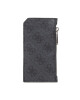 Guess Калъф за кредитни карти Vezzola Smart C.C. W Zipper SMEVZL LEA76 BLA - Mera.bg