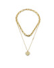 Guess Колие JUBN02 227JWYGT Златист - Mera.bg