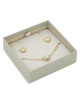 Guess Комплект гривна и обеци JUBS04 086JW Златист - Mera.bg