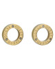 Guess Обици Circle Lights JUBE03 173JW Позлатено с жълто злато - Mera.bg
