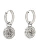 Guess Обици Dreaming JUBE03 131JW Сребърно родиево покритие - Mera.bg