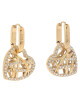 Guess Обици Heart Cage JUBE03 098JW Позлатено с жълто злато - Mera.bg