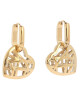 Guess Обици Heart Cage JUBE03 098JW Позлатено с жълто злато - Mera.bg