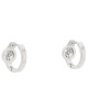 Guess Обици Huggie Me JUBE03 138JW Сребърно родиево покритие - Mera.bg