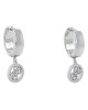 Guess Обици JUBE03 301JW RHODIUM - Mera.bg