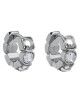 Guess Обици JUBE03 305JW Сребърно родиево покритие - Mera.bg