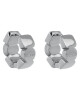 Guess Обици JUBE03 305JW Сребърно родиево покритие - Mera.bg