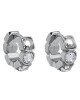Guess Обици JUBE03 305JW Сребърно родиево покритие - Mera.bg