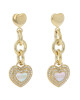Guess Обици JUBE04 024JW Позлатено с жълто злато - Mera.bg
