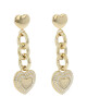 Guess Обици JUBE04 033JW Позлатено с жълто злато - Mera.bg