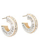 Guess Обици JUBE04 083JW Позлатено с жълто злато - Mera.bg