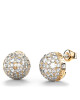 Guess Обици JUBE04 457JW Златист - Mera.bg
