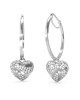 Guess Обици JUBE04 505JW Сребрист - Mera.bg
