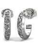 Guess Обици JUBE04 573JW Сребрист - Mera.bg