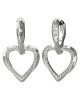 Guess Обици JUBE0461 7JW Сребрист - Mera.bg