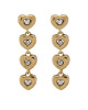 Guess Обици JUBE05 473JW Златист - Mera.bg